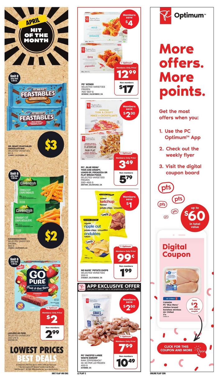 Zehrs Markets catalogue in St. Catharines | Zehrs Markets weeky flyer | 2024-04-11 - 2024-04-17