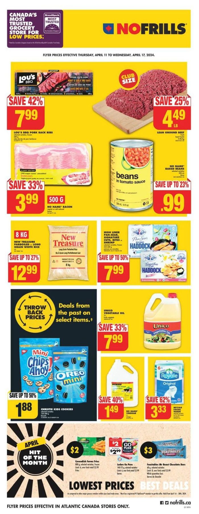 No Frills catalogue in Haute-Aboujagane | No Frills Weekly ad | 2024-04-11 - 2024-04-17