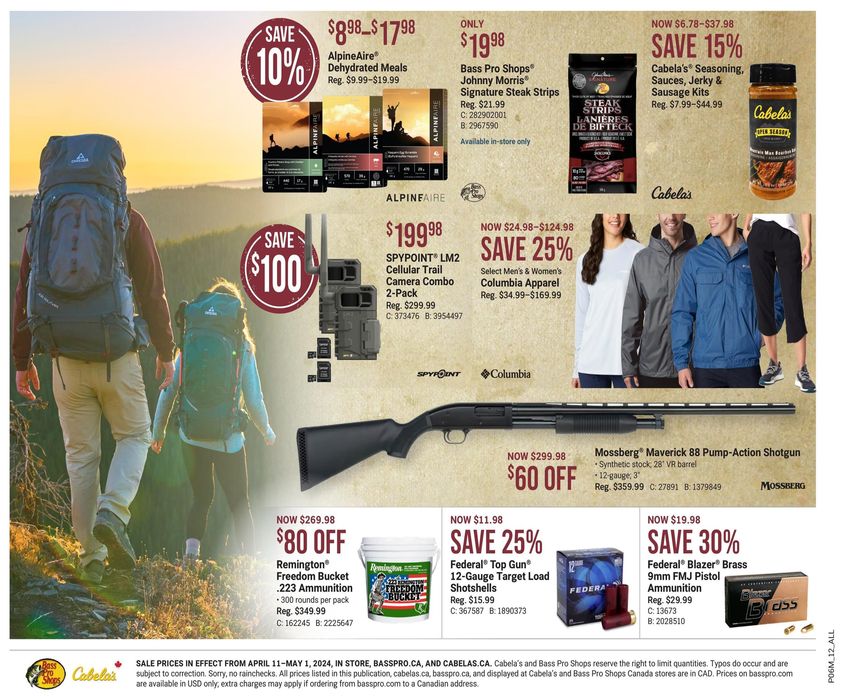 Bass Pro Shop catalogue in Barrie | Spring Fishing | 2024-04-11 - 2024-05-01