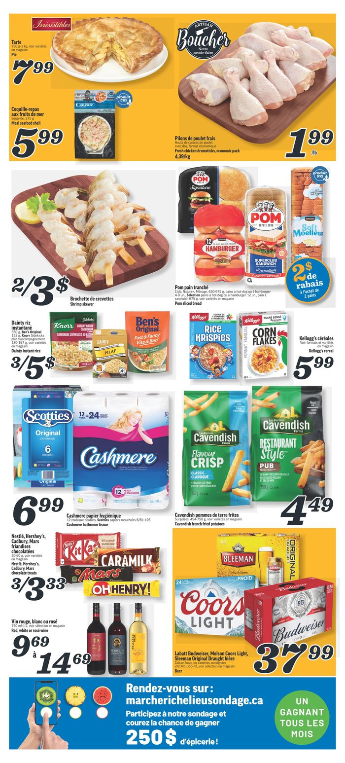 Marché Richelieu catalogue in Quebec | Weekly Specials | 2024-04-11 - 2024-04-17