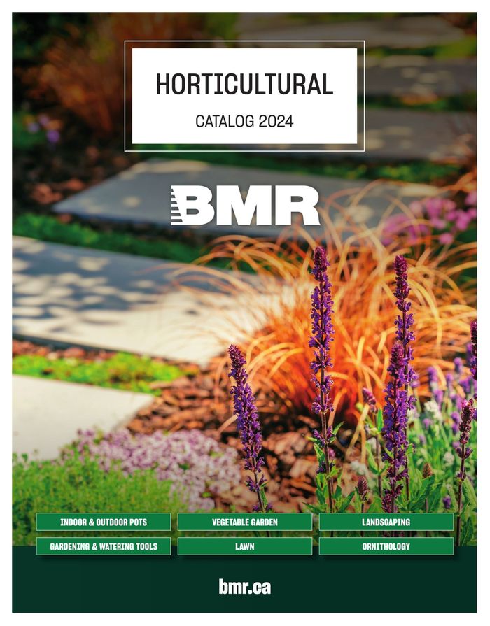 BMR catalogue in Saint-Lambert | HORTICULTURAL CATALOG 2024 | 2024-04-11 - 2024-12-31