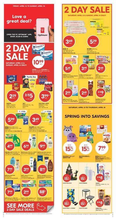 Grocery offers in Halifax | Shoppers Drug Mart Weekly ad in Shoppers Drug Mart | 2024-04-13 - 2024-04-18