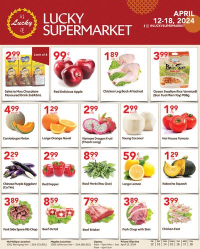Lucky Supermarket catalogue in Winnipeg | Lucky Supermarket weekly specials | 2024-04-12 - 2024-04-26