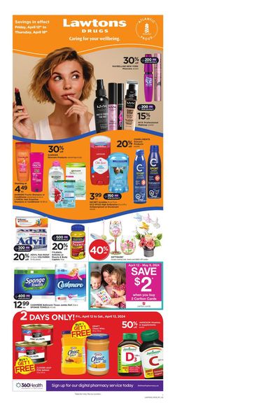 Pharmacy & Beauty offers in Sydney | Lawtons DRUGS Caring for your wellbeing. in Lawtons Drugs | 2024-04-12 - 2024-04-18