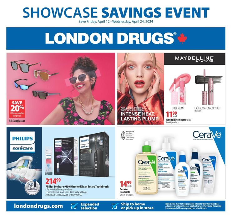 London Drugs catalogue | Showcase Savings Event | 2024-04-12 - 2024-04-24