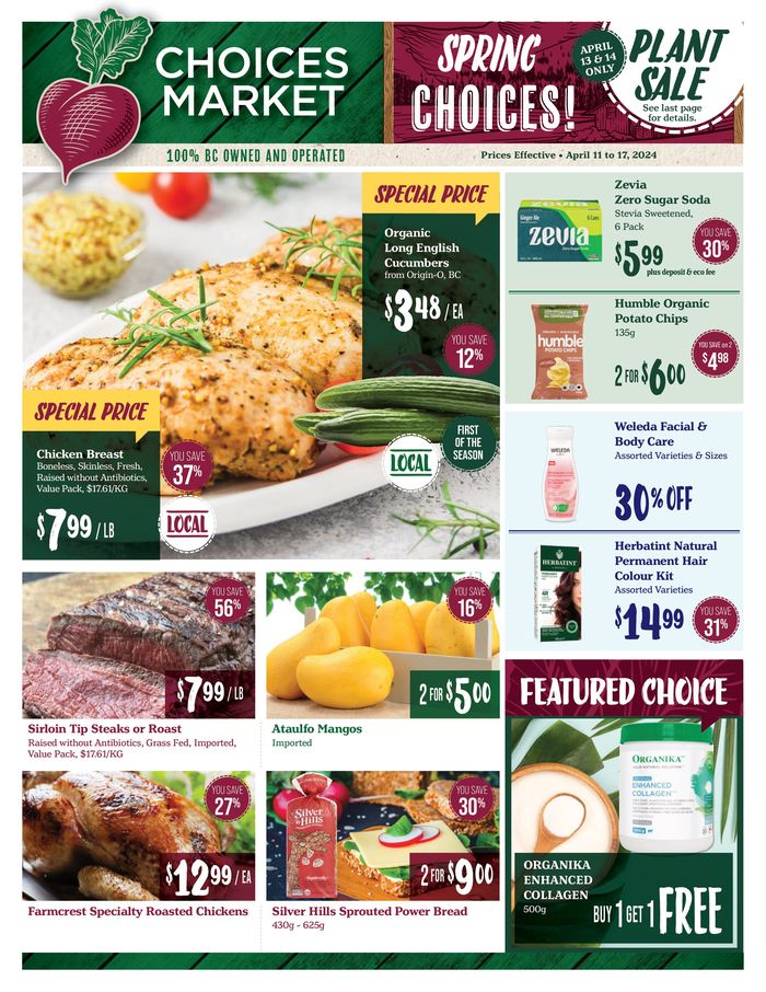 Choices Market catalogue in Vancouver | Spring Choices | 2024-04-12 - 2024-04-26