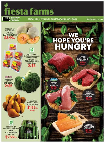 Fiesta Farms catalogue in Toronto | We Hope You're Hungry | 2024-04-12 - 2024-04-26