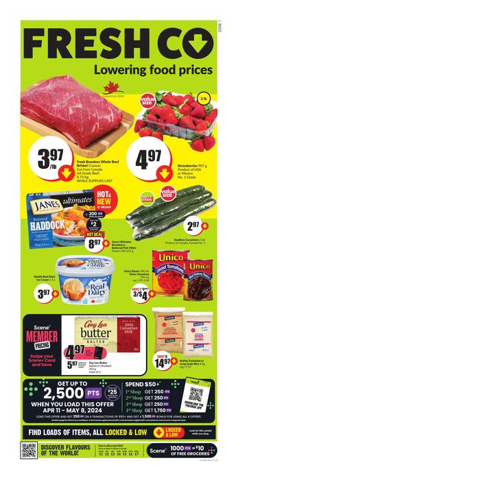 FreshCo catalogue in Walnut Grove | Weekly West | 2024-04-11 - 2024-04-17