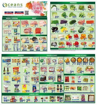 Oceans Fresh Food Market catalogue in Mississauga | Oceans Fresh Food Market Hello Spring | 2024-04-12 - 2024-04-26