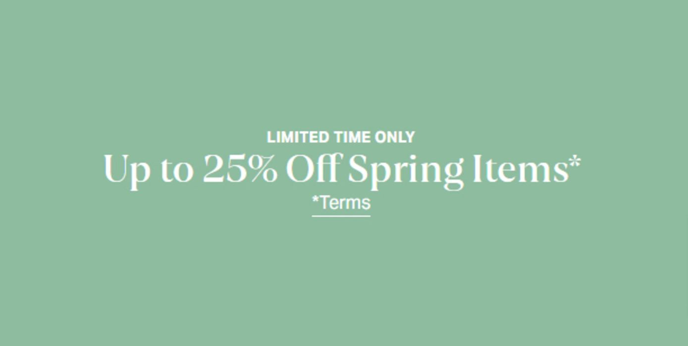 Harry Rosen catalogue | Up to 25% Off Spring Items | 2024-04-12 - 2024-04-26