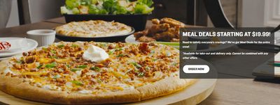 Restaurants offers in Châteauguay | MEAL DEALS STARTING AT $19.99! in Boston Pizza | 2024-04-12 - 2024-04-26