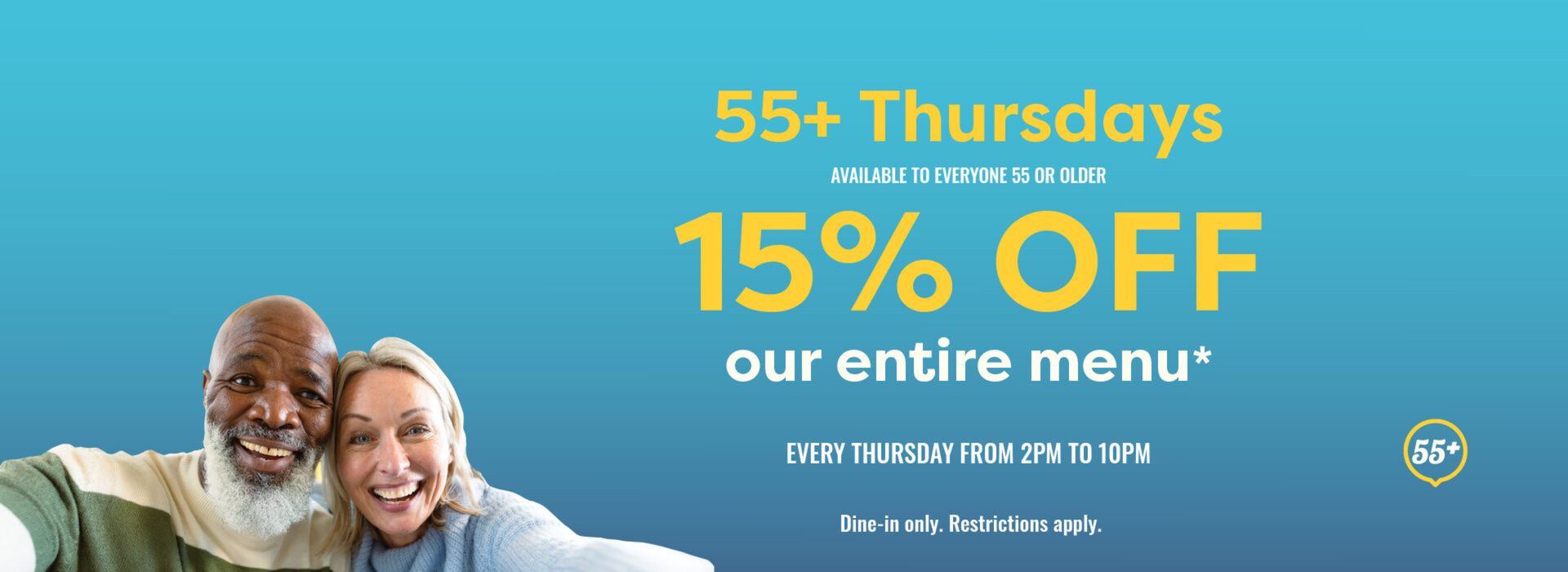 Denny's catalogue in Oakville | 15% OFF our entire menu EVERY THURSDAY  | 2024-04-12 - 2024-04-26