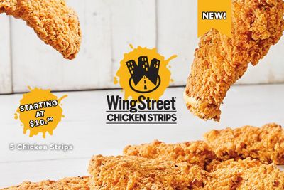 Restaurants offers in Lethbridge | WingStreet CHICKEN STRIPS STARTING AT $10.99 in Pizza Hut | 2024-04-12 - 2024-04-26