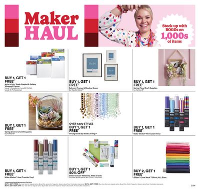 Michaels catalogue in Drummondville | 4/12 Weekly Ad Canada | 2024-04-12 - 2024-04-18