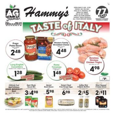 AG Foods catalogue | AG Foods weekly flyer | 2024-04-13 - 2024-04-27