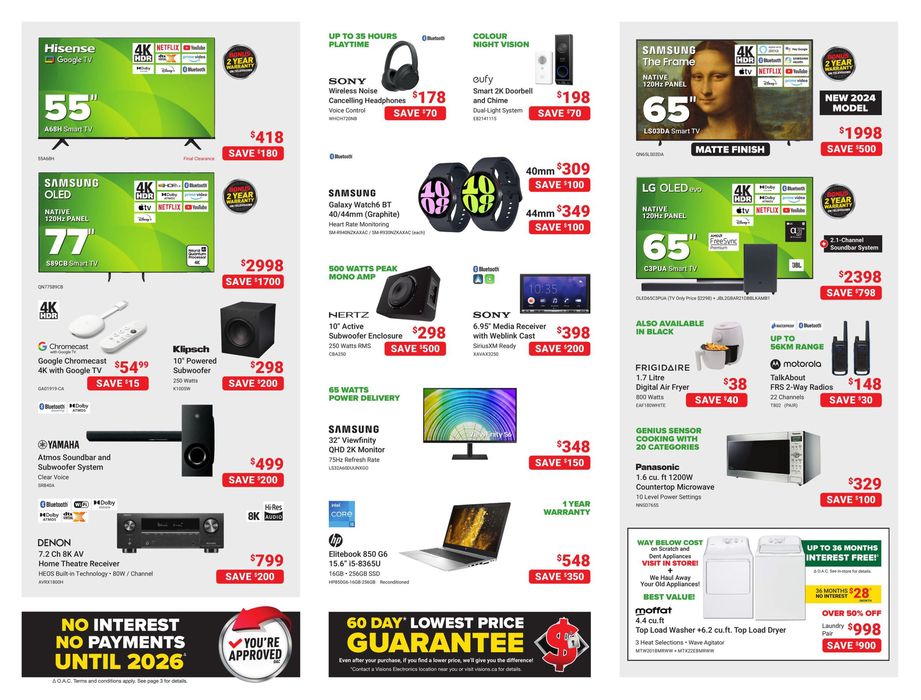 Visions Electronics catalogue in Winnipeg | Flyer | 2024-04-12 - 2024-04-18