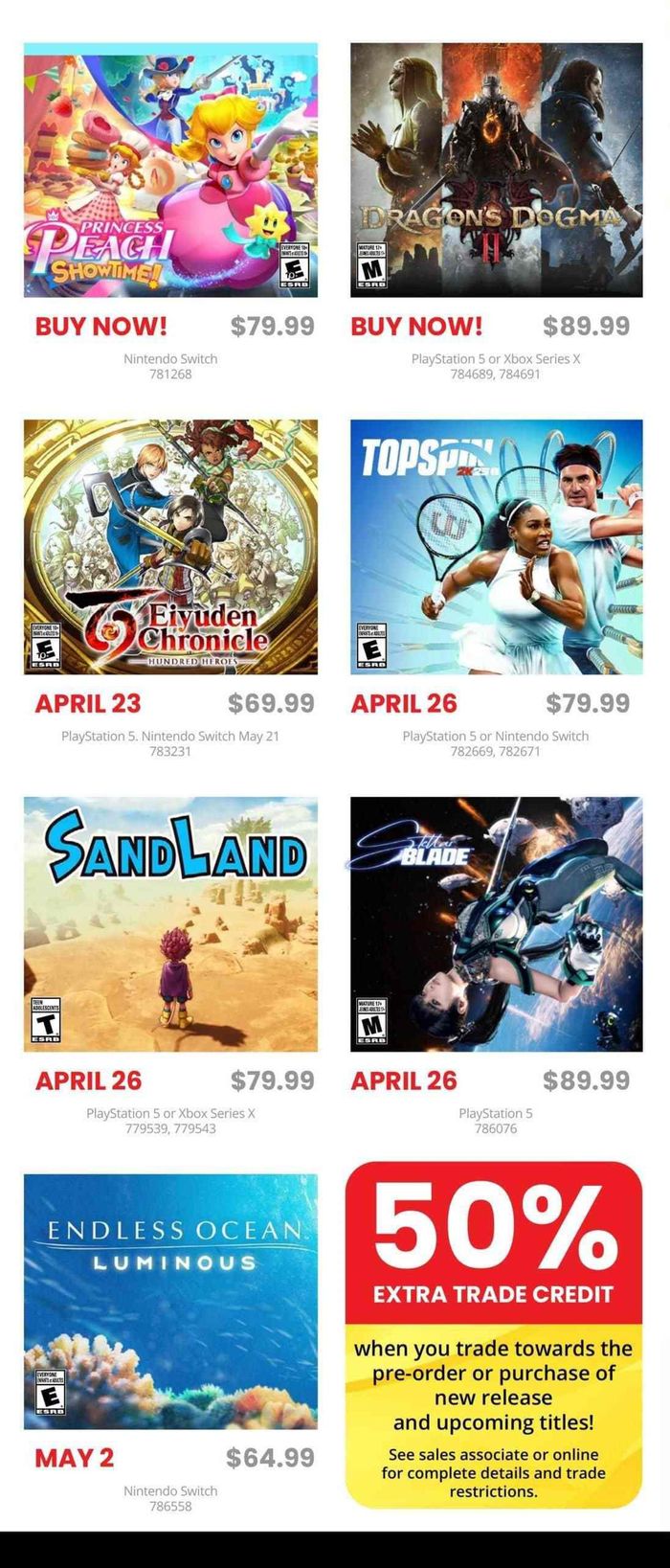 Game Stop catalogue in Vancouver | Game Stop Weekly ad | 2024-04-08 - 2024-05-05