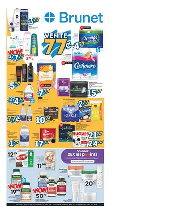 Pharmacy & Beauty offers in Quebec | Flyer in Brunet | 2024-04-11 - 2024-04-17