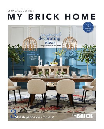 The Brick catalogue in Victoria BC | My Brick Home | 2024-04-11 - 2024-05-31