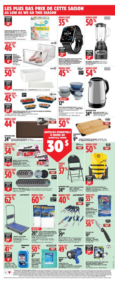Canadian Tire catalogue in Quebec | Canadian Tire weekly flyer | 2024-04-18 - 2024-04-24