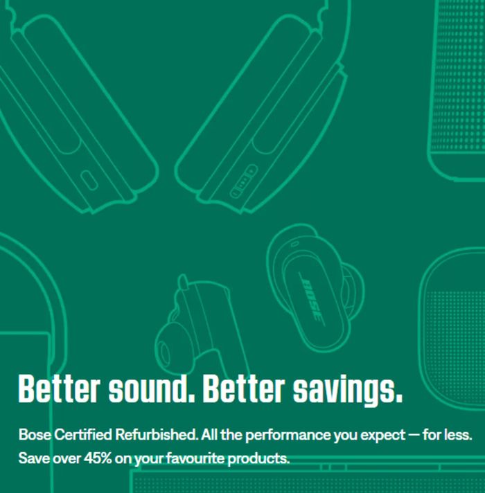 Bose catalogue | Better Sound Better Savings | 2024-04-15 - 2024-04-29