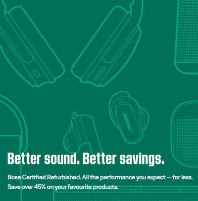 Electronics offers in Montreal | Better Sound Better Savings in Bose | 2024-04-15 - 2024-04-29