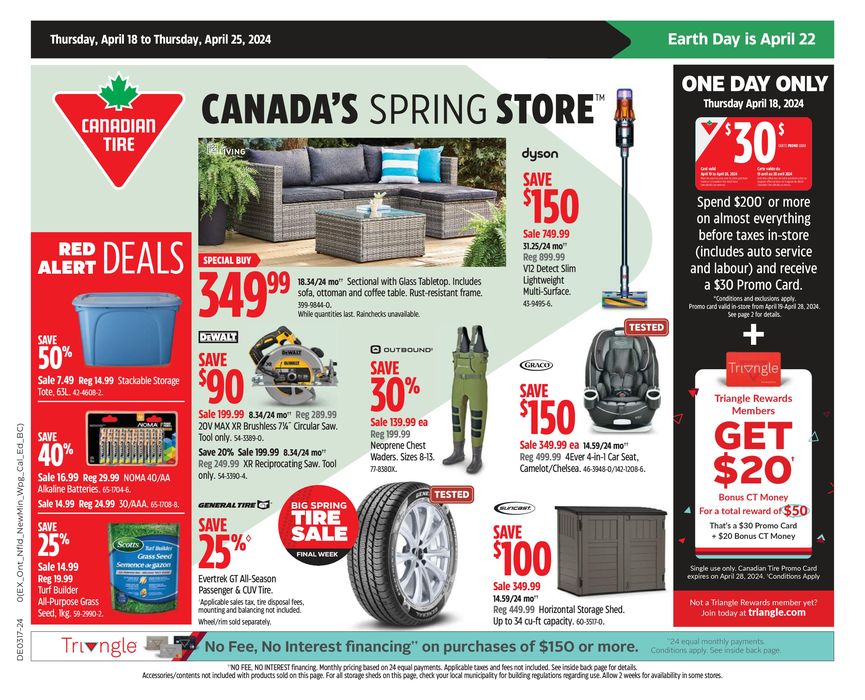 Canadian Tire catalogue in Halifax | Canadian Tire weekly flyer | 2024-04-18 - 2024-04-25