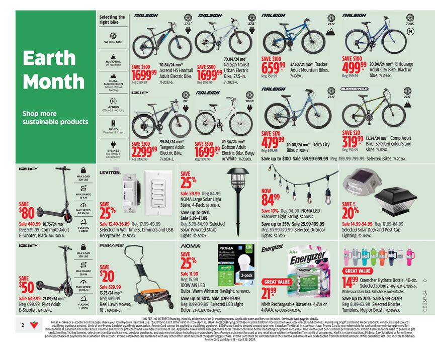 Canadian Tire catalogue in Prince Albert | Canadian Tire weekly flyer | 2024-04-18 - 2024-04-25