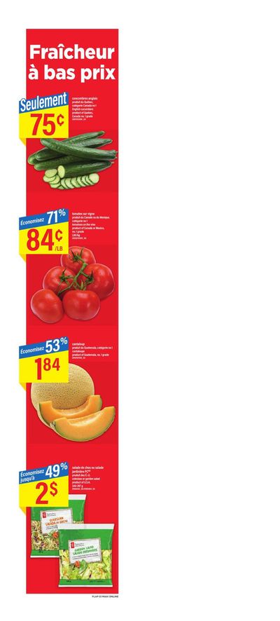 Grocery offers in Thetford Mines | Fraîcheur à bas prix in Maxi | 2024-04-18 - 2024-04-24