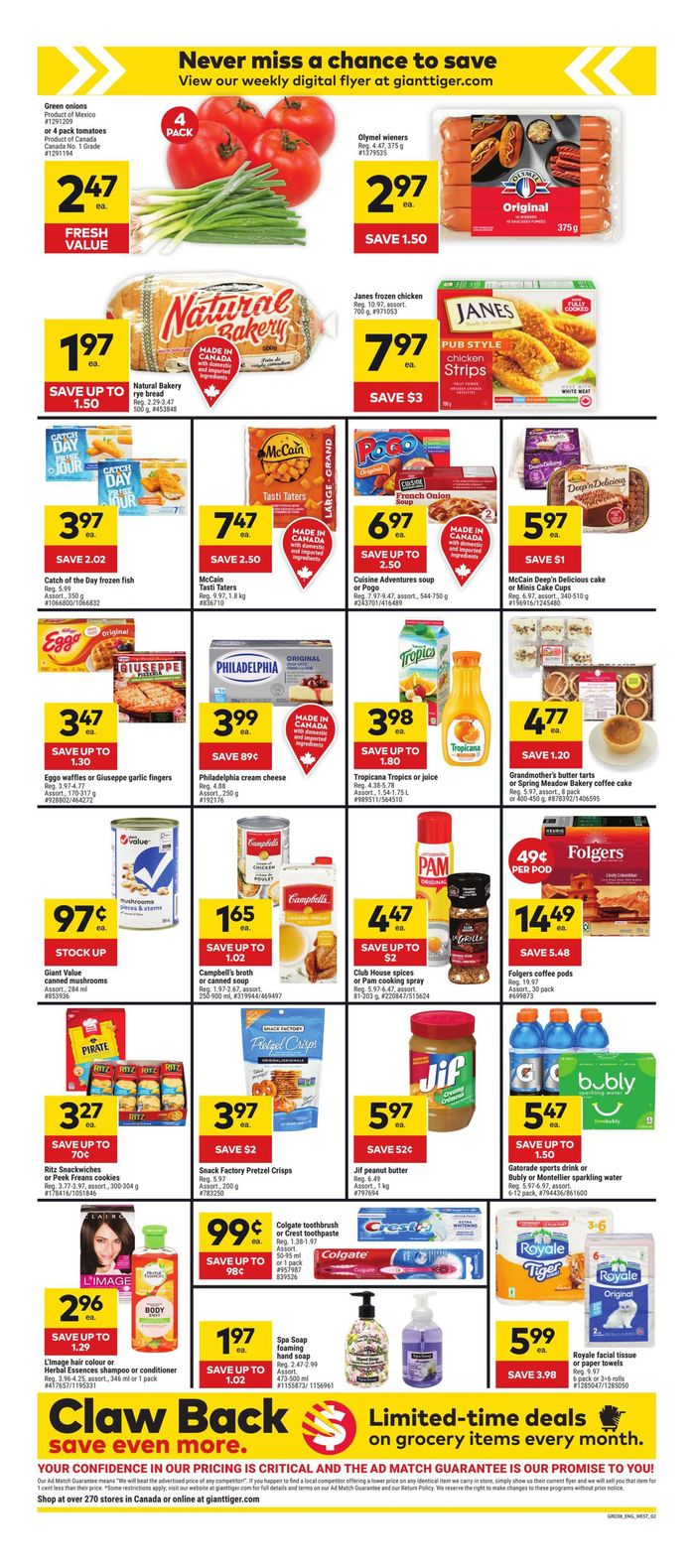 Giant Tiger catalogue in Thompson | Weekly Flyer | 2024-04-17 - 2024-04-23