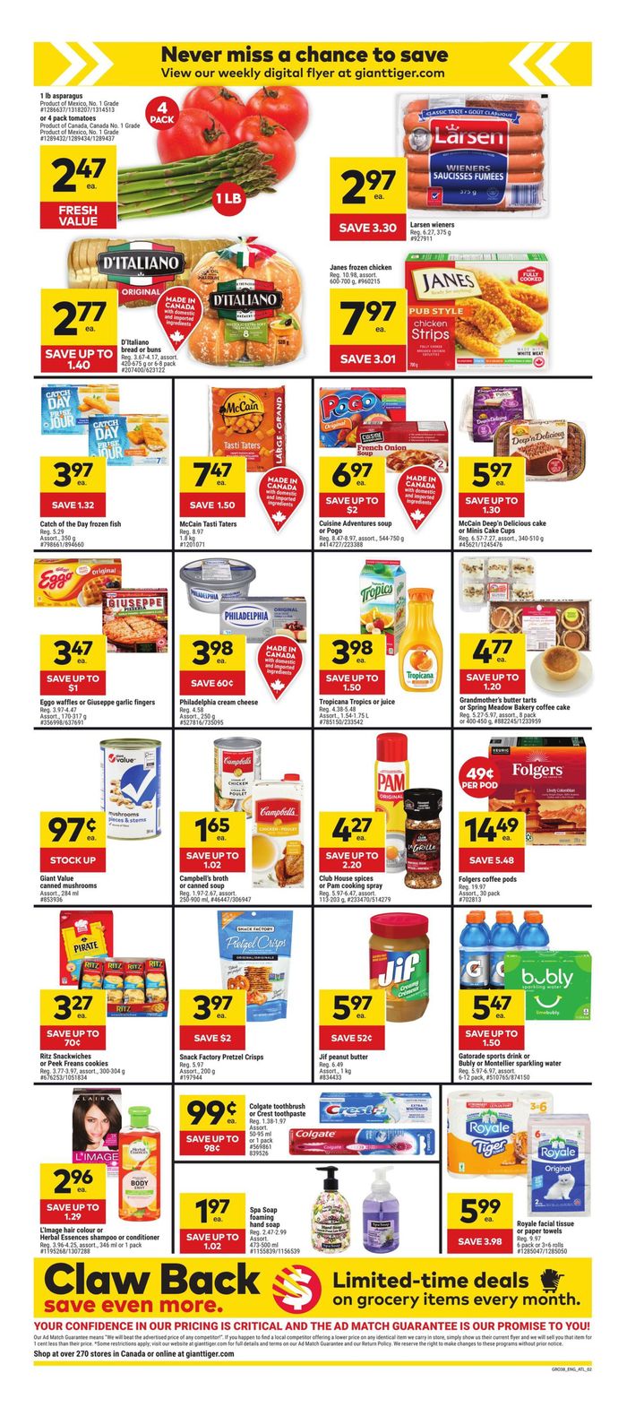 Giant Tiger catalogue in Edmundston | Weekly Flyer | 2024-04-17 - 2024-04-23