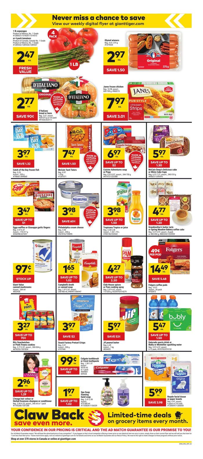 Giant Tiger catalogue in Deseronto | Weekly Flyer | 2024-04-17 - 2024-04-23