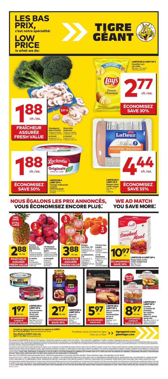 Giant Tiger catalogue in Thetford Mines | Weekly Flyer | 2024-04-17 - 2024-04-23