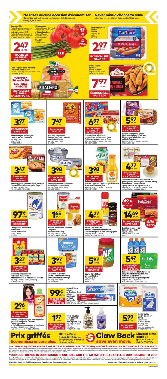 Giant Tiger catalogue in Granby | Weekly Flyer | 2024-04-17 - 2024-04-23