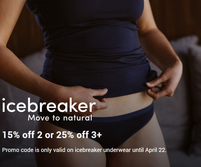 Altitude Sports catalogue | Icebreaker Move to natural 15% off 2 or 25% off 3+ | 2024-04-16 - 2024-04-22