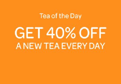 Pharmacy & Beauty offers in Okanagan Falls | Get 40% Off A New Tea Every day in Davids Tea | 2024-04-16 - 2024-04-30
