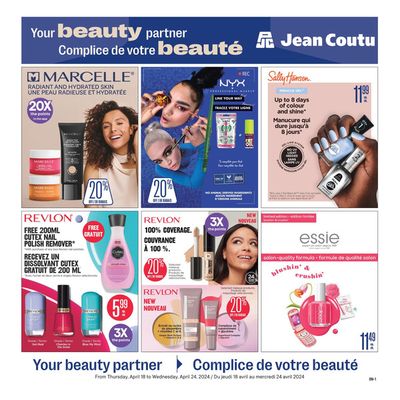 Pharmacy & Beauty offers in Quebec | Special Insert in Jean Coutu | 2024-04-18 - 2024-04-24