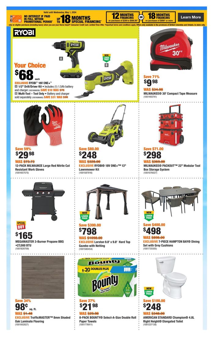Home Depot catalogue in London | Weekly Flyer_CP | 2024-04-18 - 2024-04-24