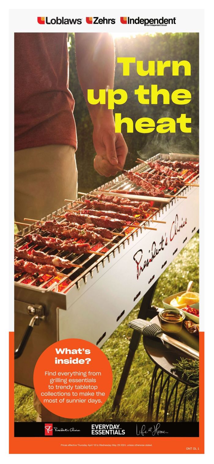 Loblaws catalogue in Mississauga | Turn Up The Heat | 2024-04-17 - 2024-05-29