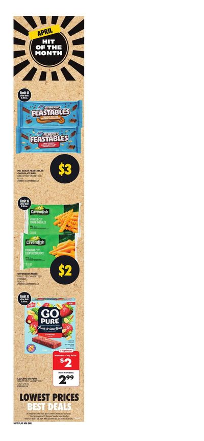 Grocery offers in Petty Harbour-Maddox Cove | Weekly Flyer in Dominion | 2024-04-18 - 2024-04-24