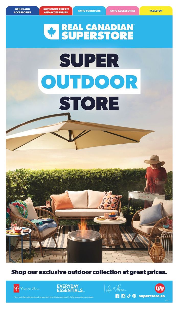 Real Canadian Superstore catalogue in Bradford West Gwillimbury | General Merchandise | 2024-04-18 - 2024-05-29