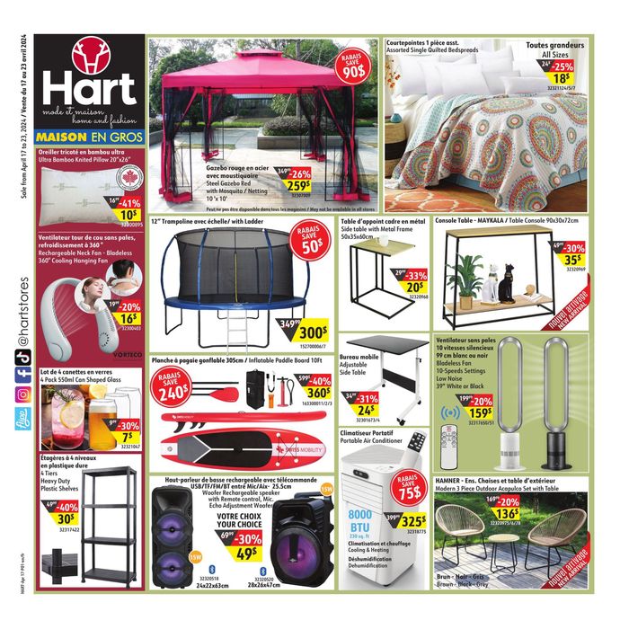 Hart catalogue in Laval | Flyer | 2024-04-17 - 2024-04-23