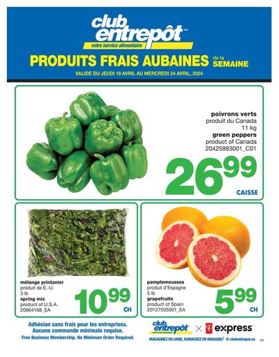 Wholesale Club catalogue in Joliette | Wholesale Club Weekly ad | 2024-04-18 - 2024-04-24