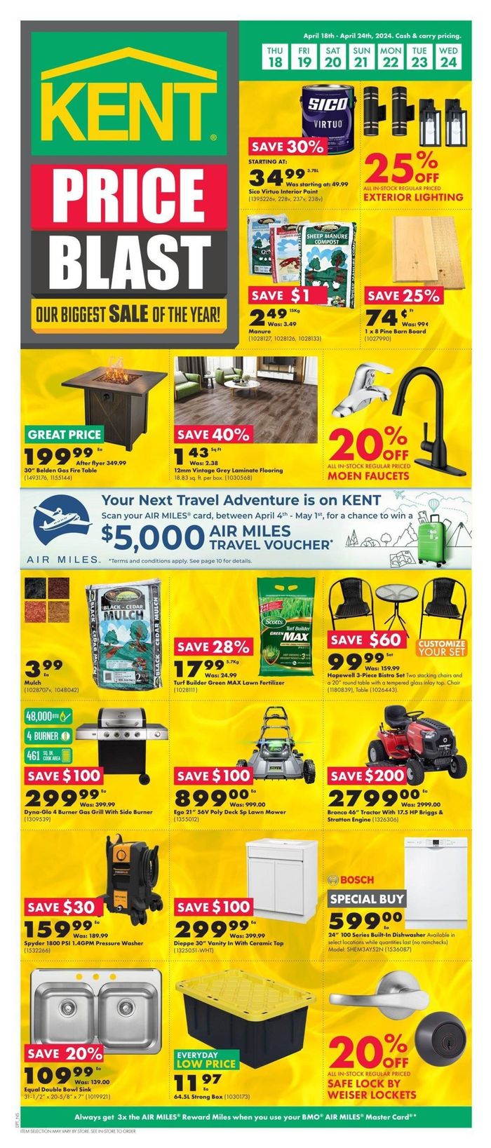 Kent catalogue in Fredericton | Kent Weekly ad | 2024-04-18 - 2024-04-24