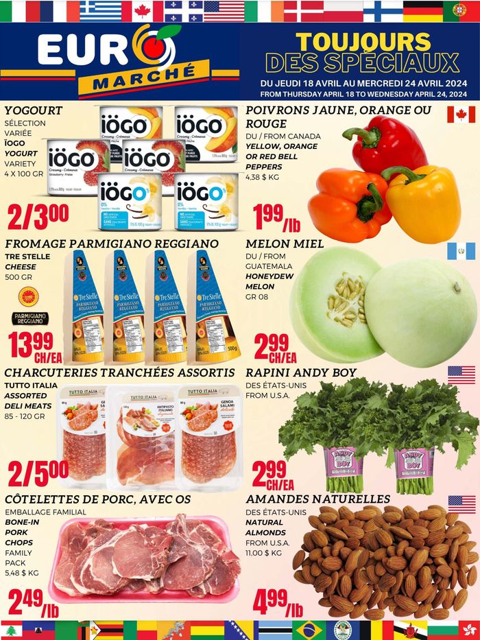 Euromarché catalogue in Montreal | Flyer Euromarché | 2024-04-18 - 2024-05-02