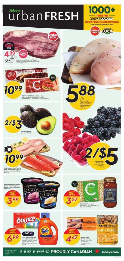 Sobeys catalogue in Moncton | Sobeys Weekly ad | 2024-04-18 - 2024-04-24
