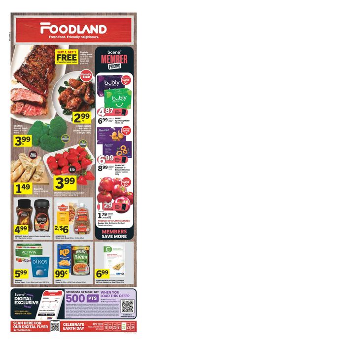 Foodland catalogue in Orangeville | ATL Weekly | 2024-04-18 - 2024-04-24