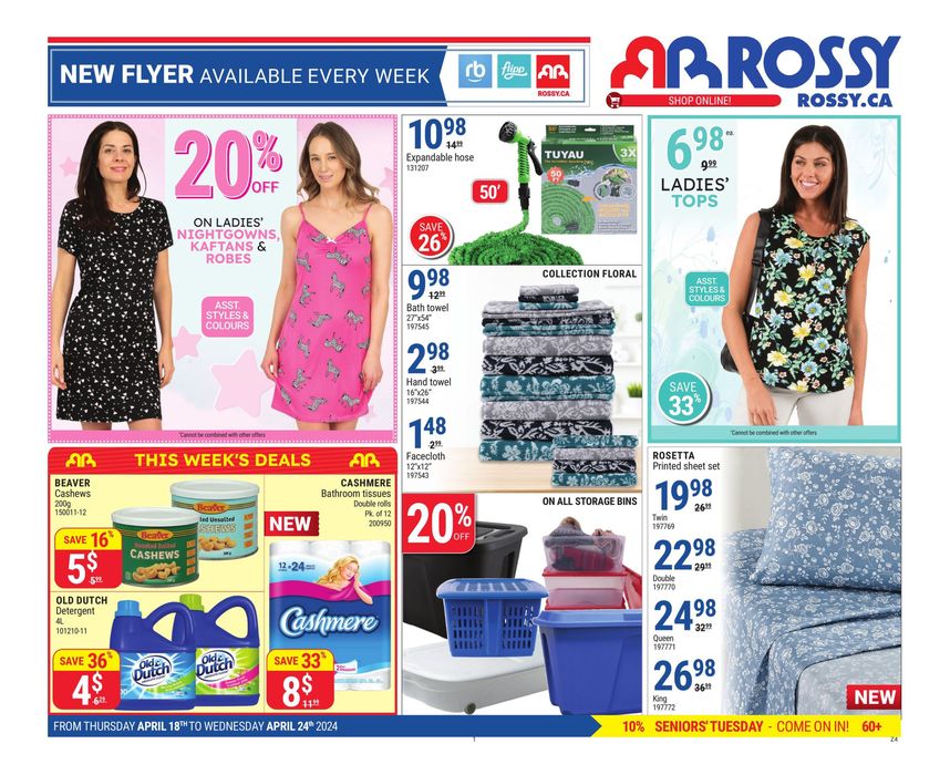Rossy catalogue in Sorel-Tracy | Weekly Ad | 2024-04-18 - 2024-04-24