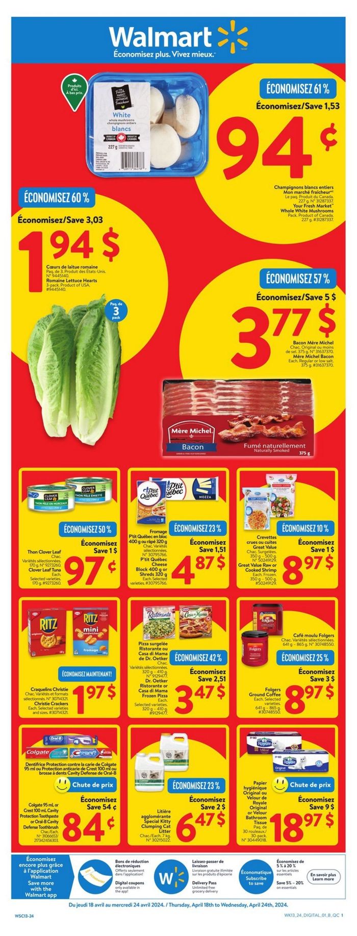 Walmart catalogue in Fredericton | Walmart flyer | 2024-04-18 - 2024-04-25
