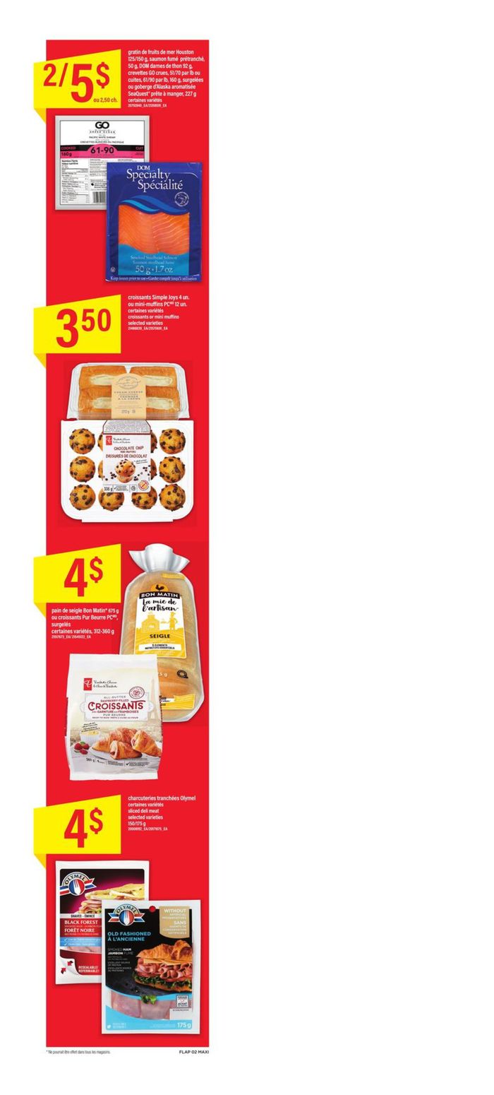 Maxi catalogue in Sherbrooke QC | Weekly Flyer -Hybris | 2024-04-18 - 2024-04-24